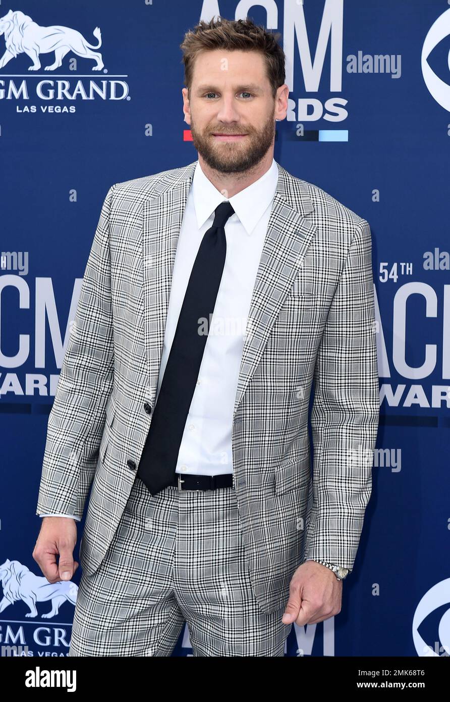 Chase Rice arrives at the 54th annual Academy of Country Music Awards ...