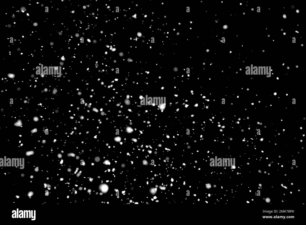 Frosty weather falling snow Black and White Stock Photos & Images - Alamy