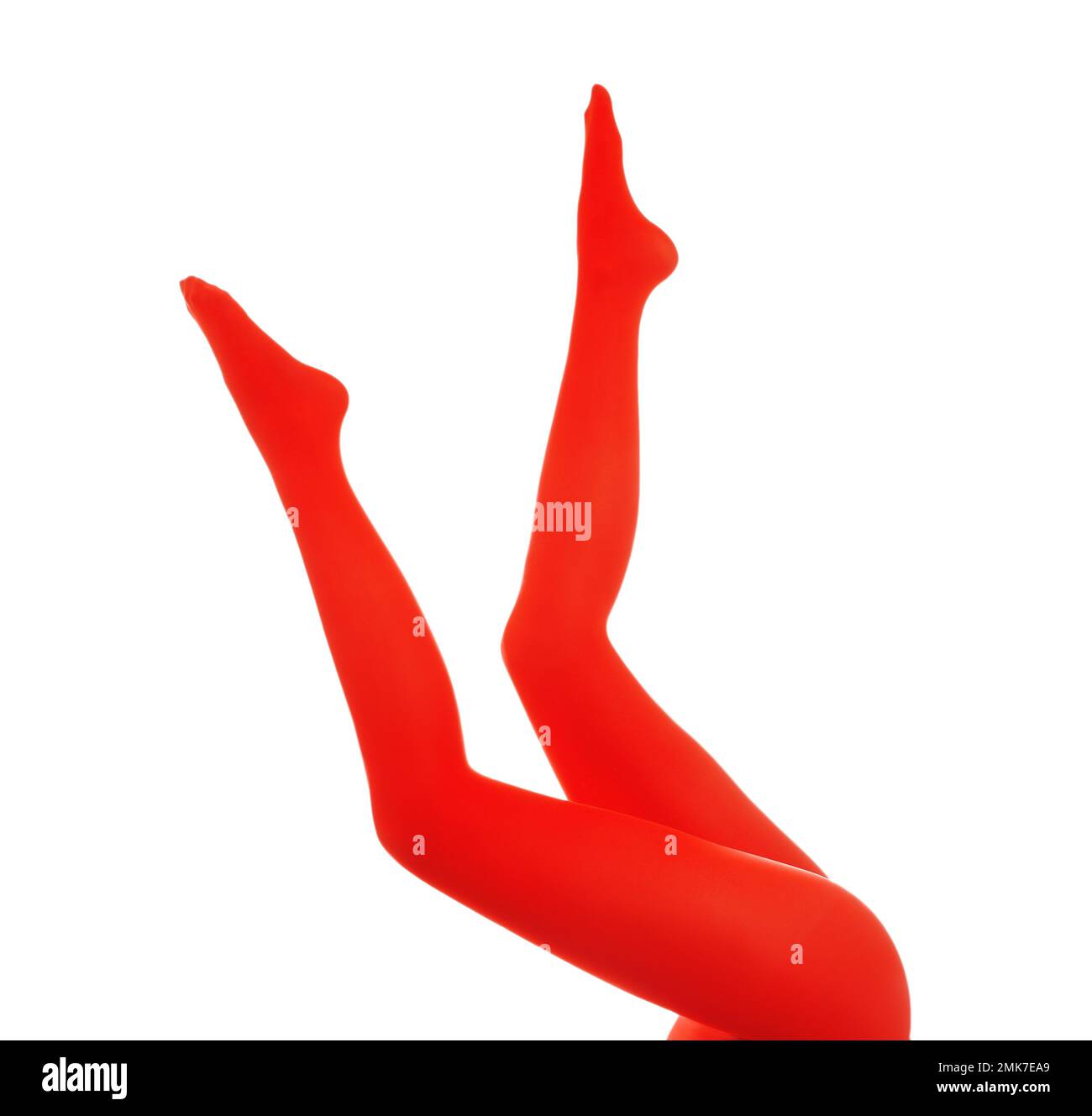 Woman wearing pantyhose Cut Out Stock Images & Pictures Alamy