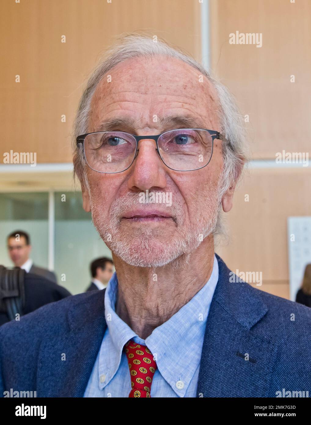 Italian architect Renzo Piano poses for photographers during the