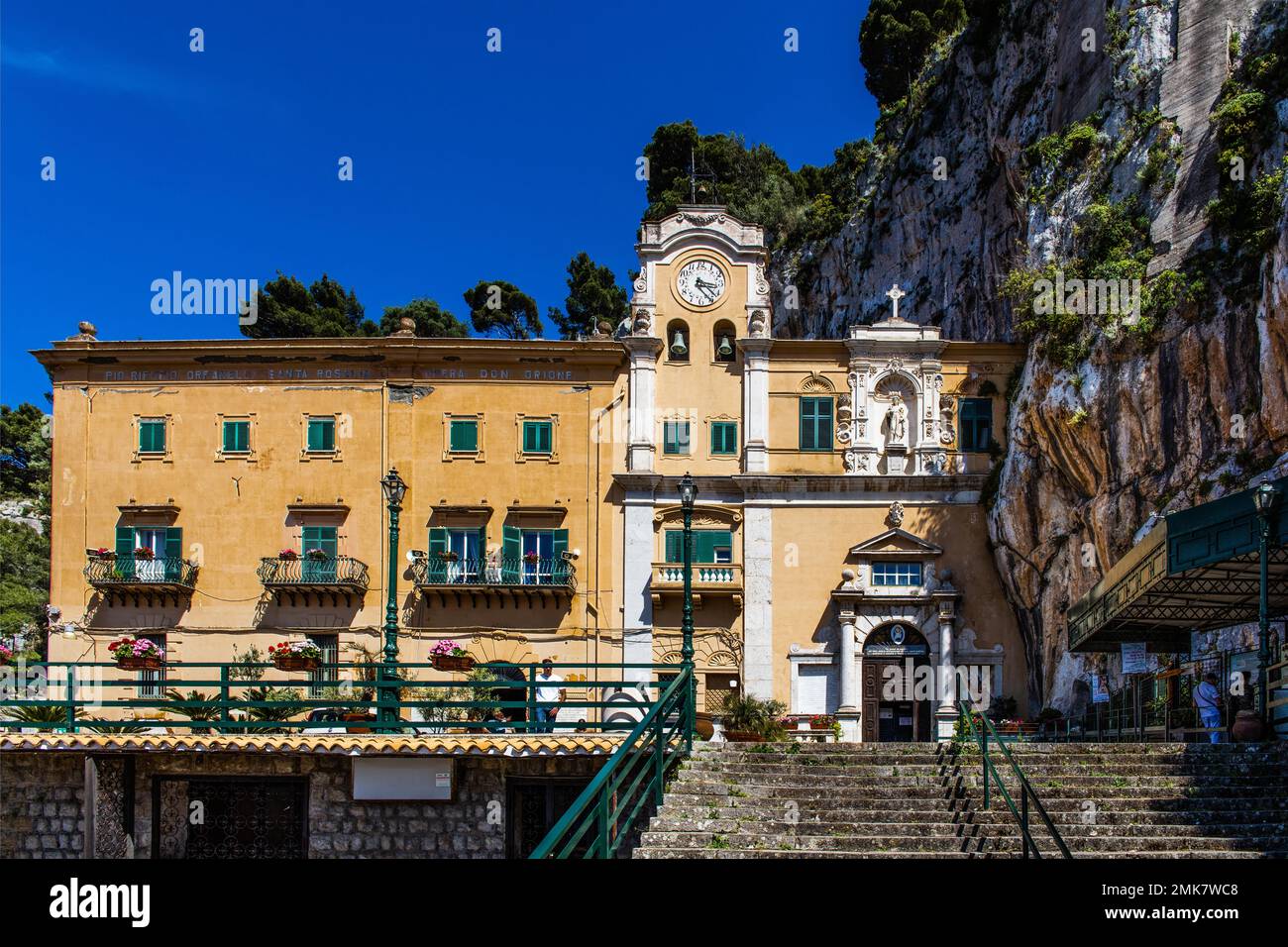 Pilgrimage site, grotto of the former hermitage Santuario della Santa