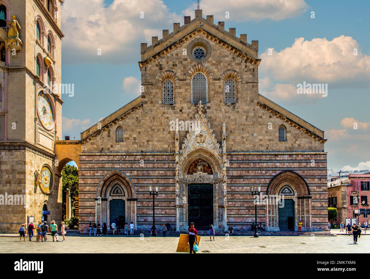 Gothic main portal, Cathedral Maria SS. Assunta, with the largest