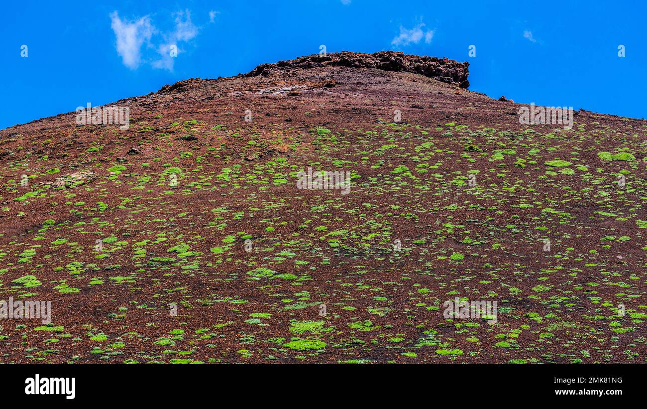 Silvestri Mountains, hike at Rifugio Sapienza, Aetna with four summit craters is the highest active volcano in Europe at 3357 metres, Aetna, Sicily Stock Photo