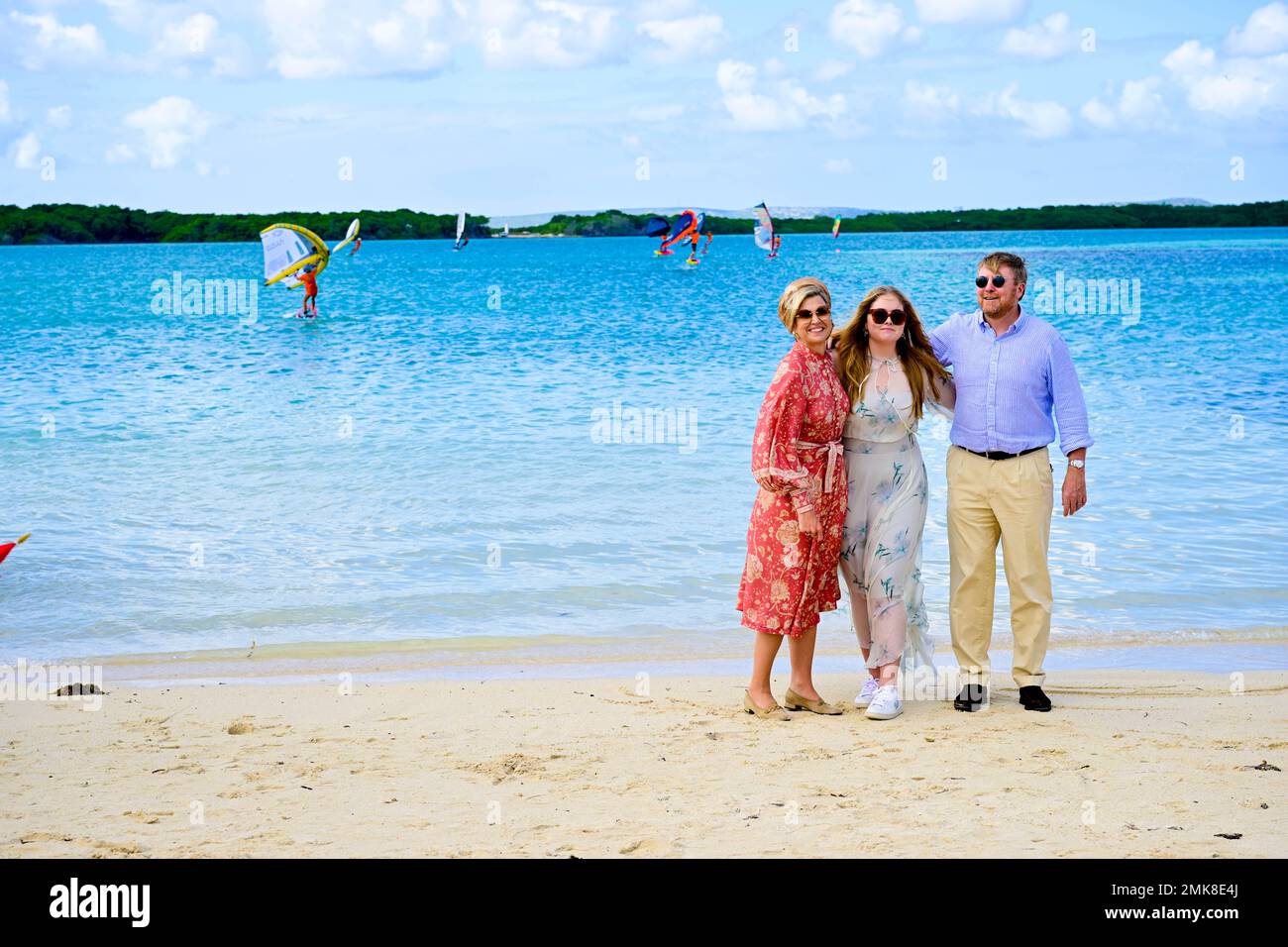 King Willem-Alexander and Queen Maxima of the Netherlands with Princess ...