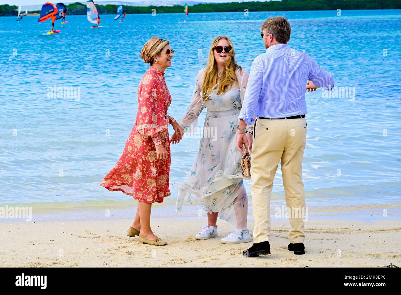 King Willem-Alexander and Queen Maxima of the Netherlands with Princess ...