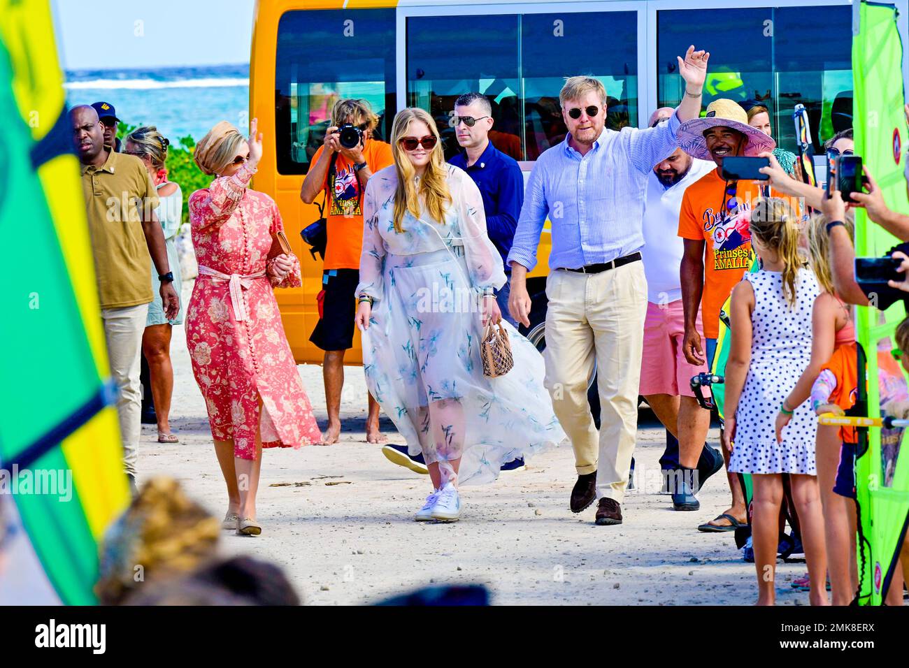 King Willem-Alexander and Queen Maxima of the Netherlands with Princess ...