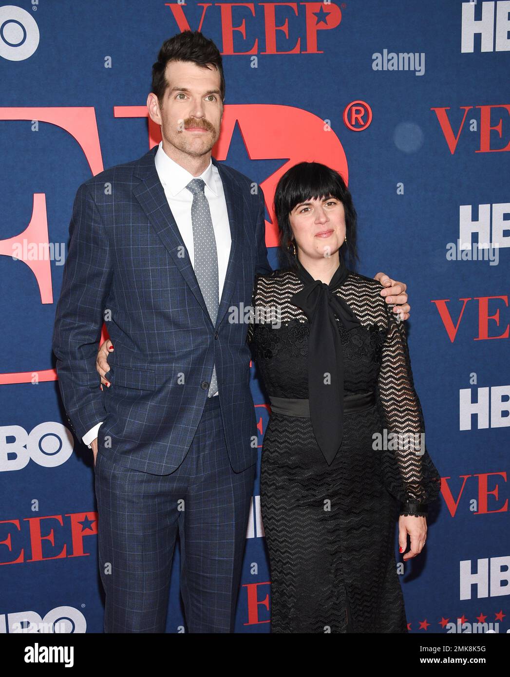 Actor Timothy C. Simons and wife Annie Simons attend the premiere of