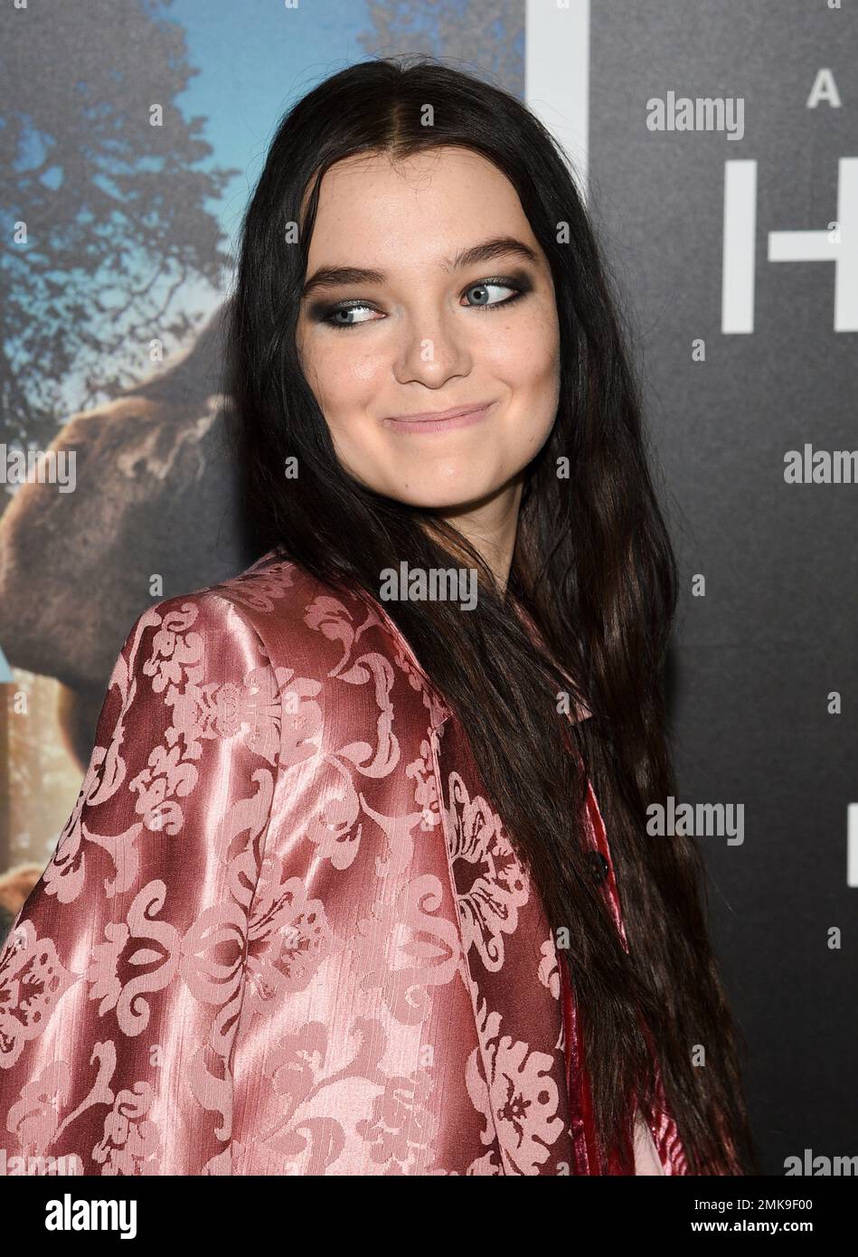 Actress Esme Creed Miles attends the premiere of Amazon Prime Video's