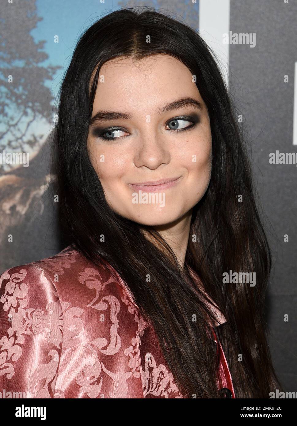 Actress Esme CreedMiles attends the premiere of Amazon Prime Video's
