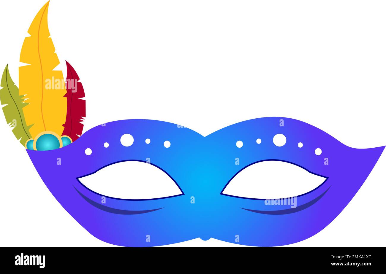 vector mask brazilian carnival event Stock Vector