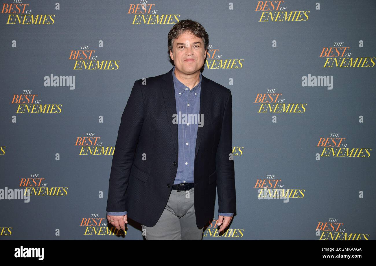 Director robin bissell poses at the the best of enemies cast photo
