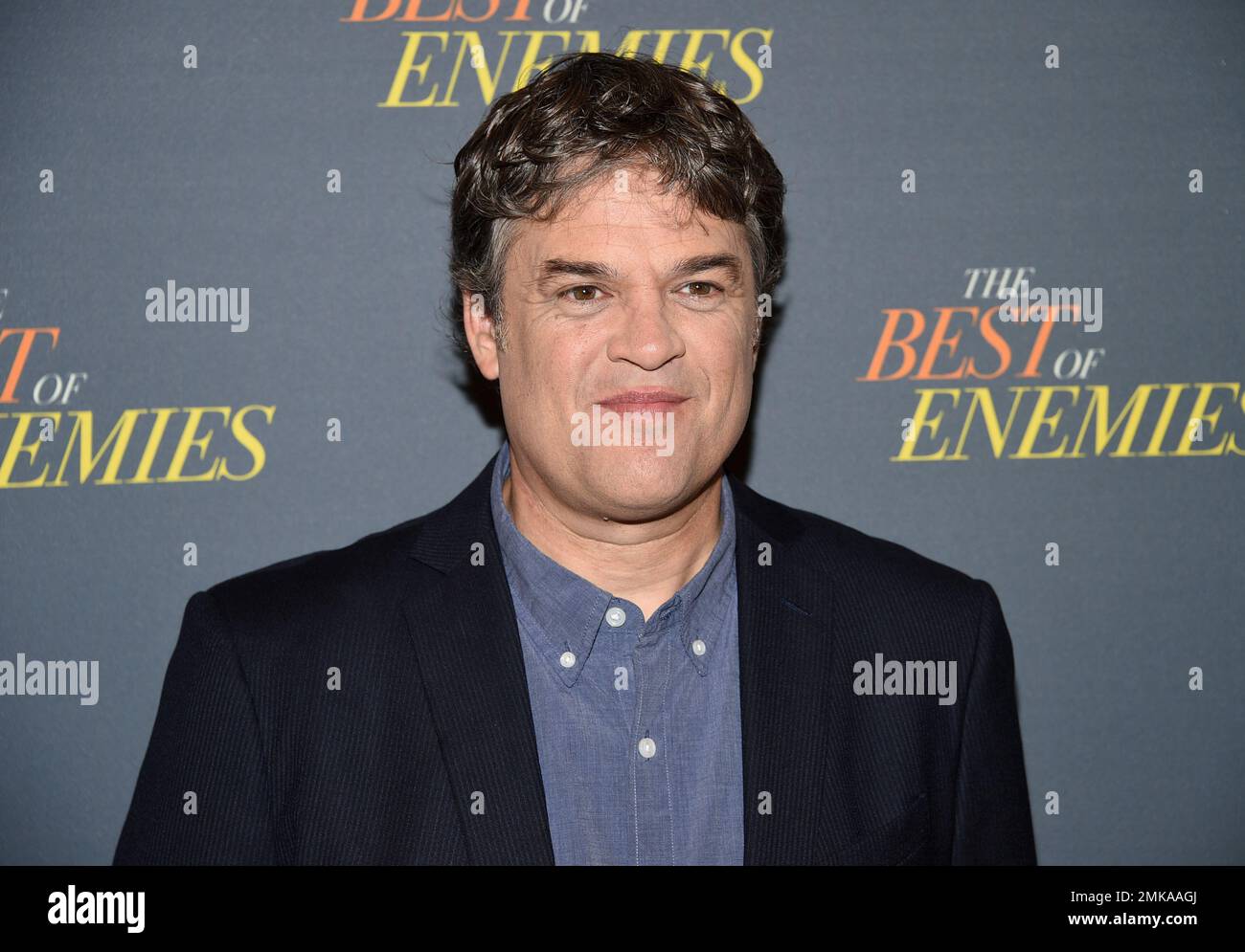Director robin bissell poses at the the best of enemies cast photo