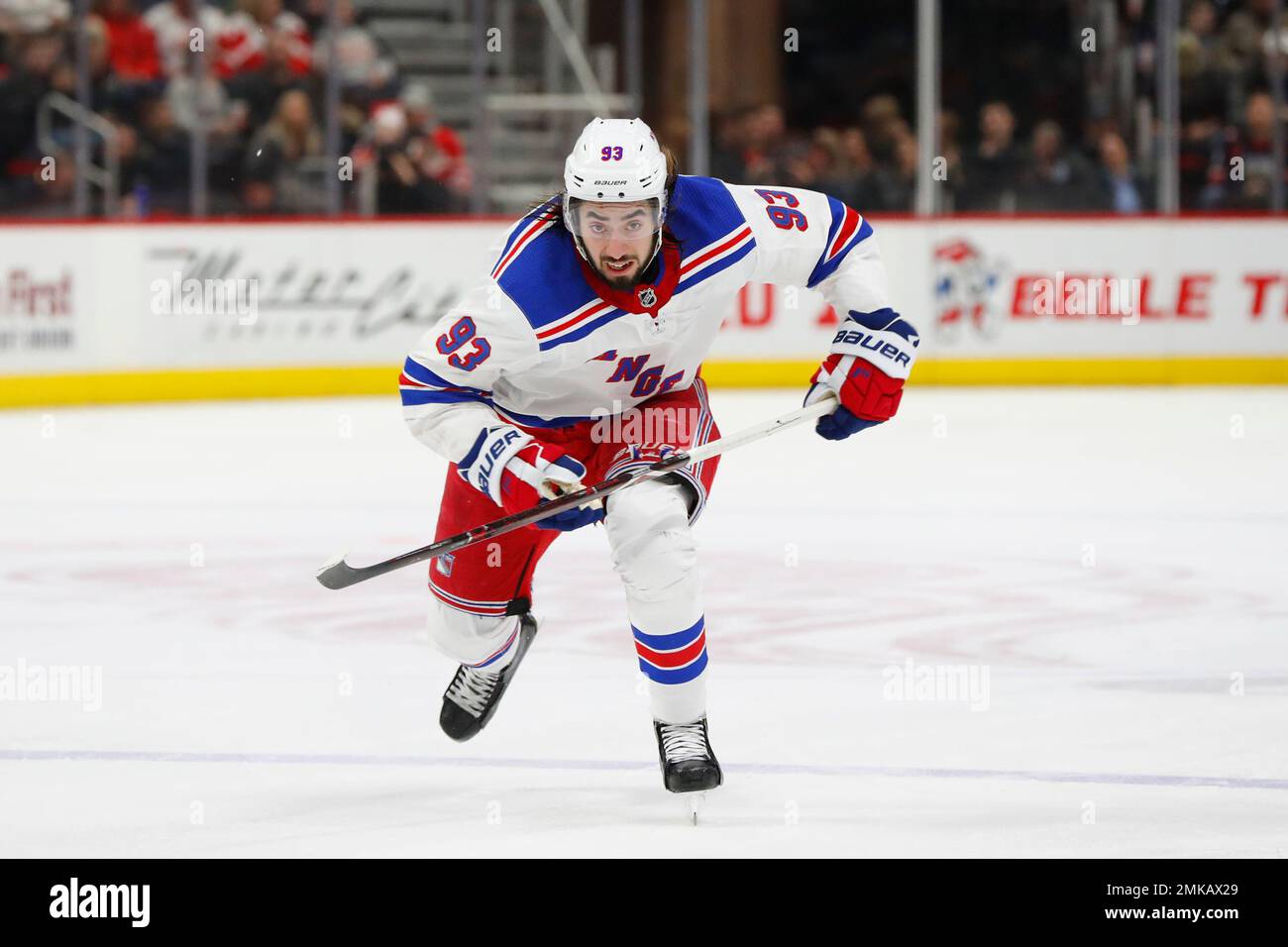 Mika Zibanejad, New York Rangers Stock Photo - Alamy