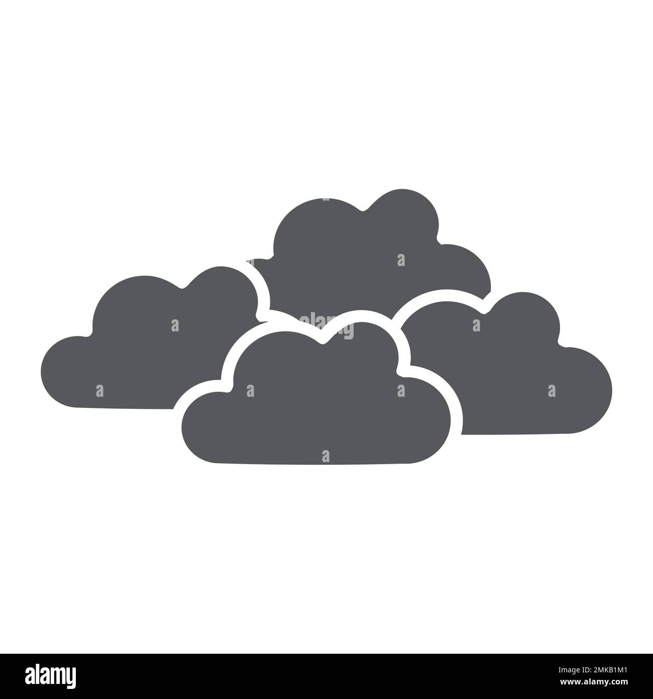 Black line weather forecast app Stock Vector Images - Alamy