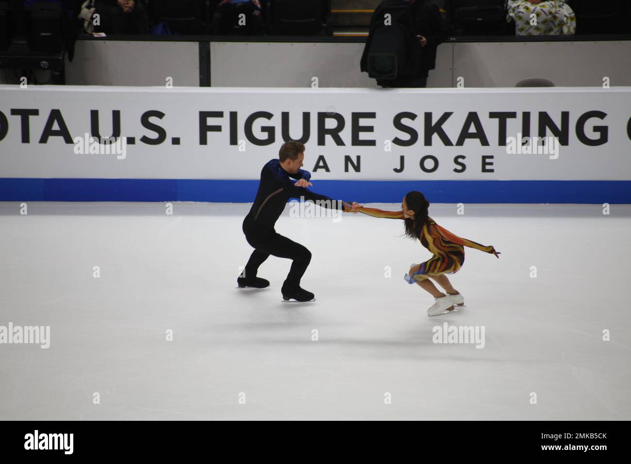 San Jose, CA, USA. 28th Jan, 2023. Winners Madison Chock & Evan Bates