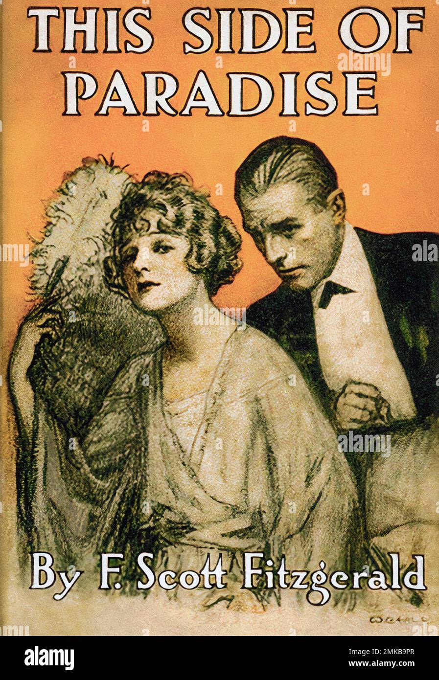 This Side of Paradise by F Scott Fitzgerald Book Cover Stock Photo