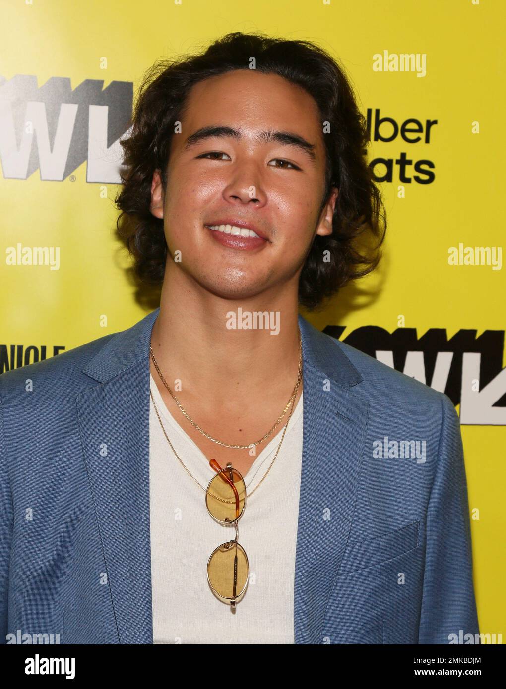 Nico Hiraga arrives for the world premiere of "Booksmart" at the