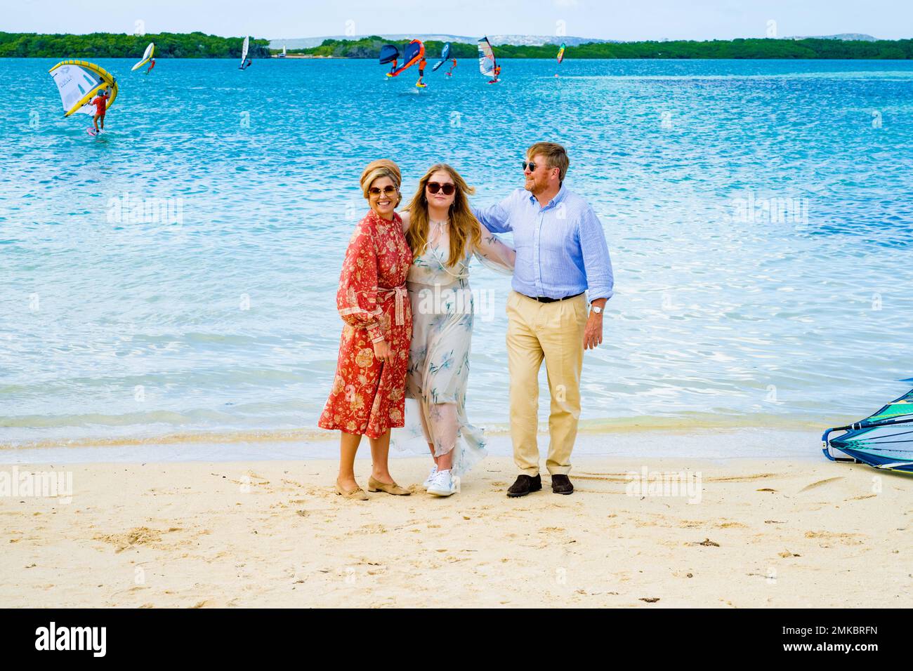 King Willem-Alexander and Queen Maxima of the Netherlands with Princess ...