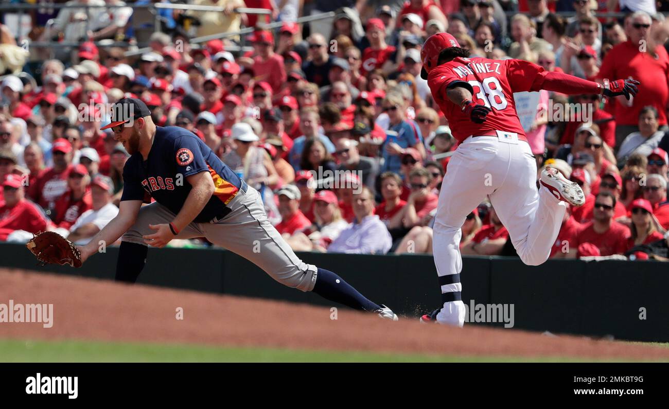 This is a 2019 photo of AJ Reed of the Houston Astros baseball team. This  image reflects the 2019 active roster as of Tuesday, Feb. 19, 2019, when  this image was taken. (