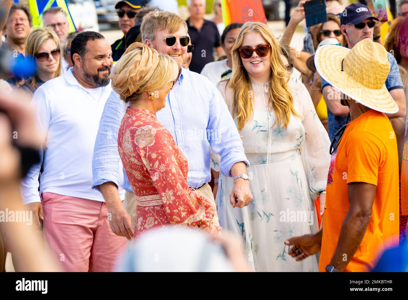 King Willem-Alexander and Queen Maxima of the Netherlands with Princess ...