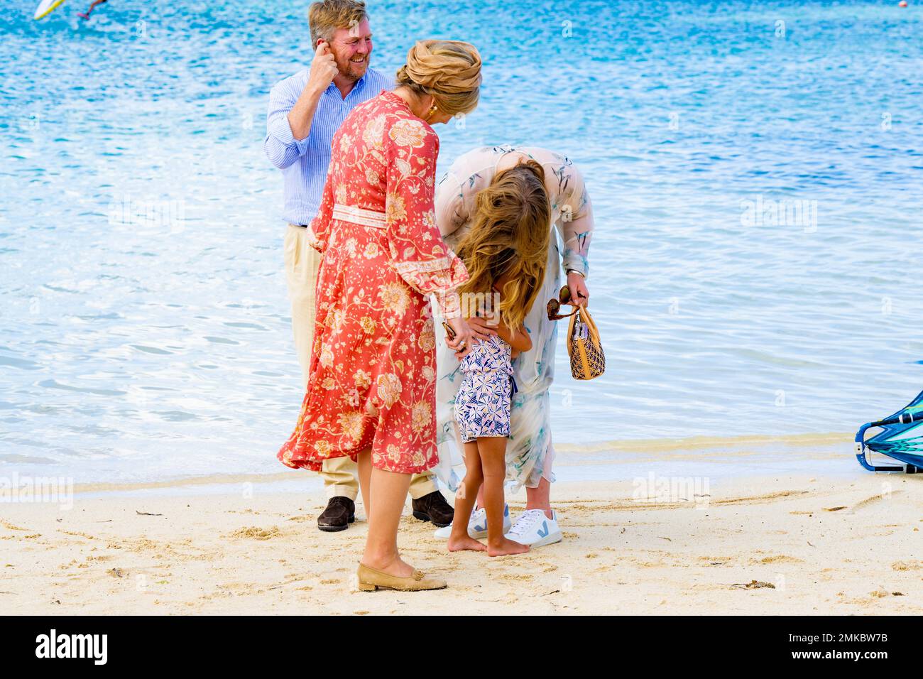 King Willem-Alexander and Queen Maxima of the Netherlands with Princess ...