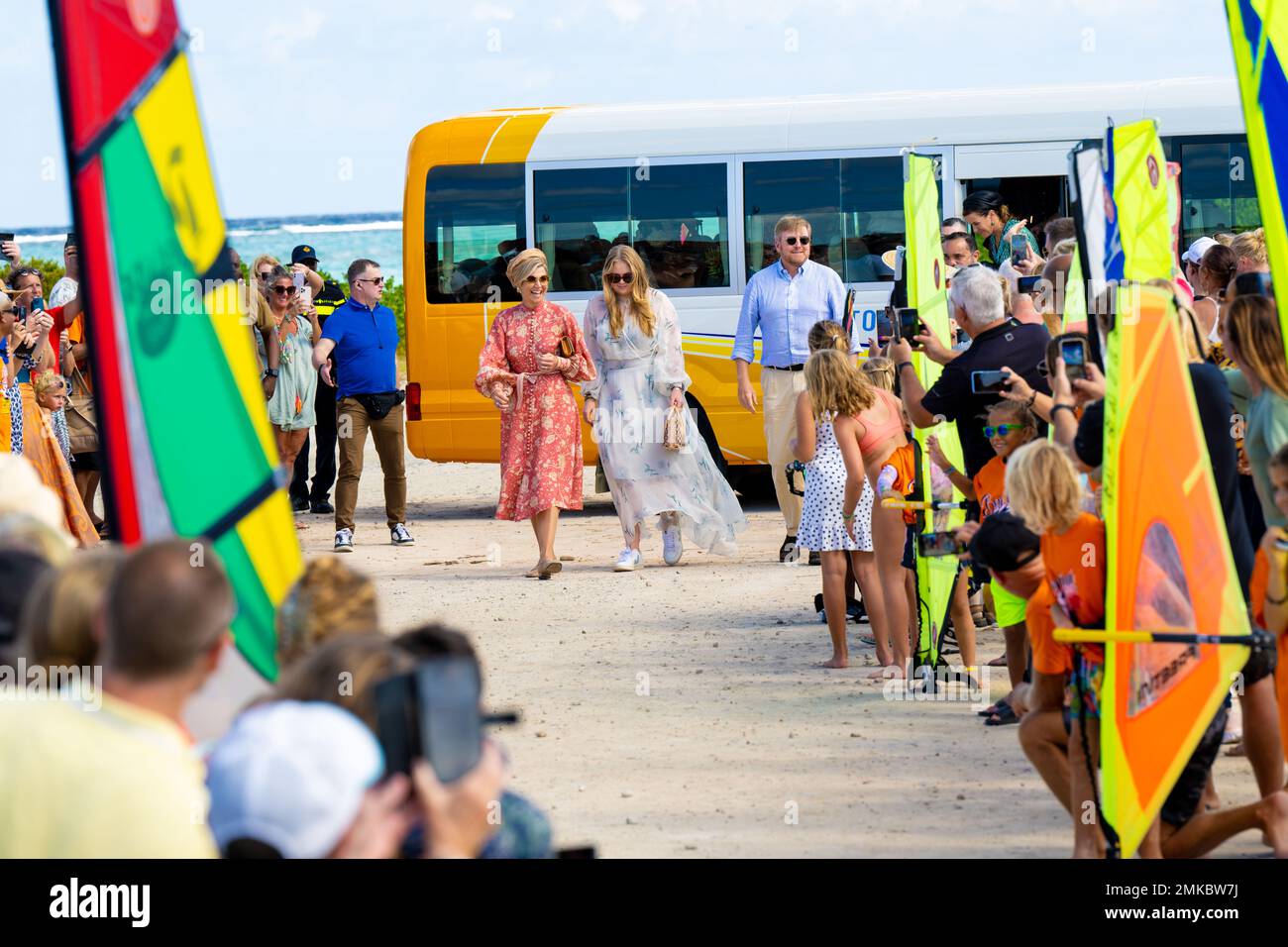 King Willem-Alexander and Queen Maxima of the Netherlands with Princess ...