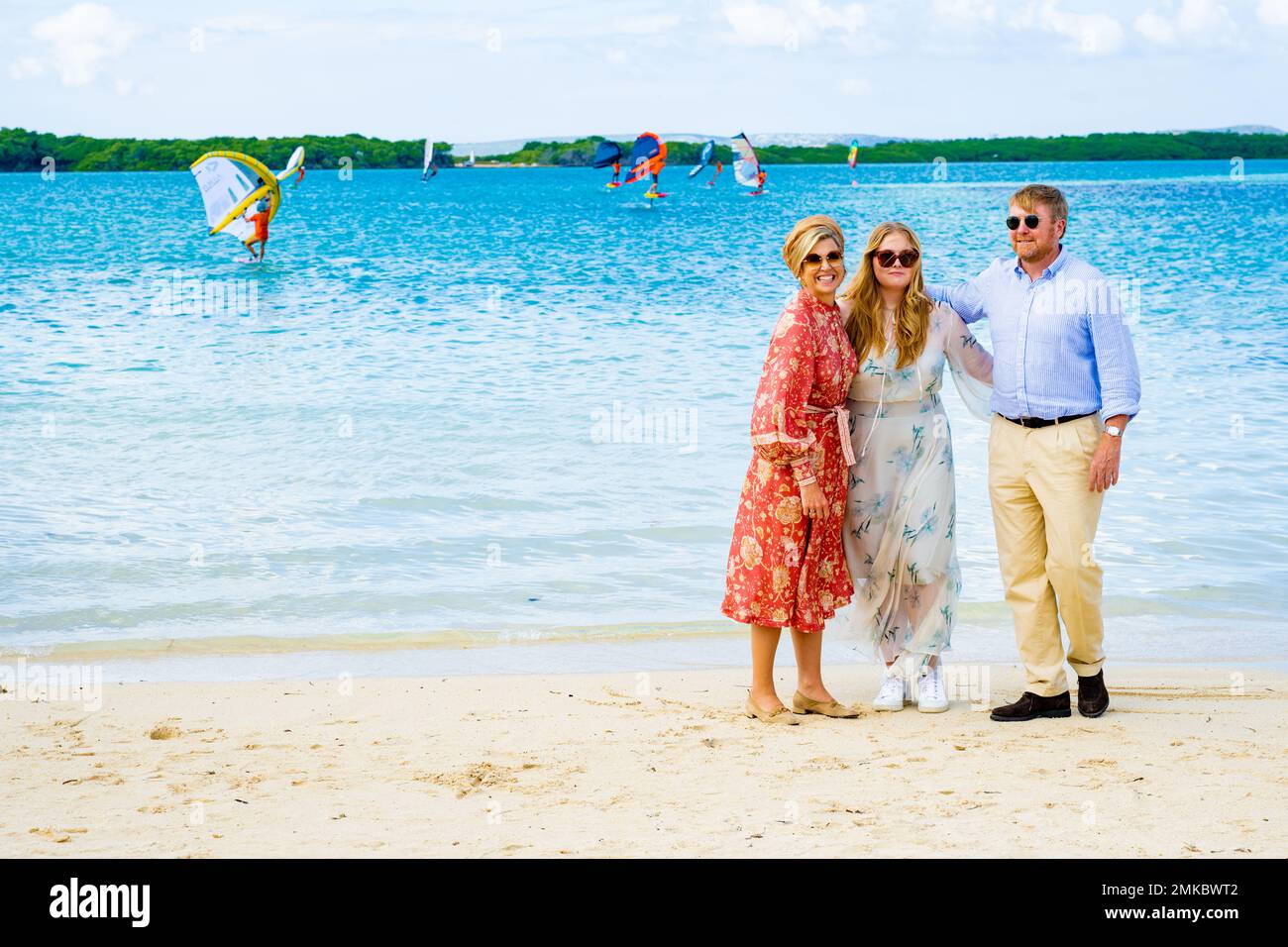 King Willem-Alexander and Queen Maxima of the Netherlands with Princess ...