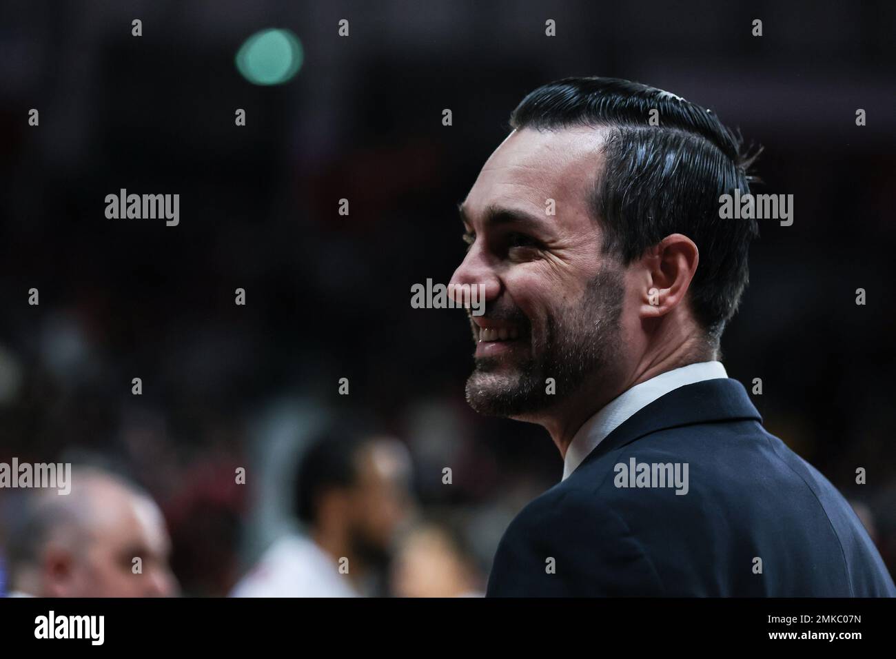 Matt Brase Head Coach of Pallacanestro Varese OpenJobMetis smiling ...