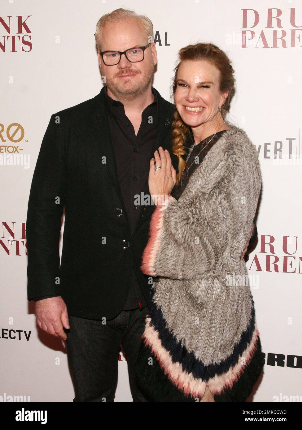 Jim Gaffigan, Left, And Jeannie Gaffigan, Right, Attend The Premiere Of ...