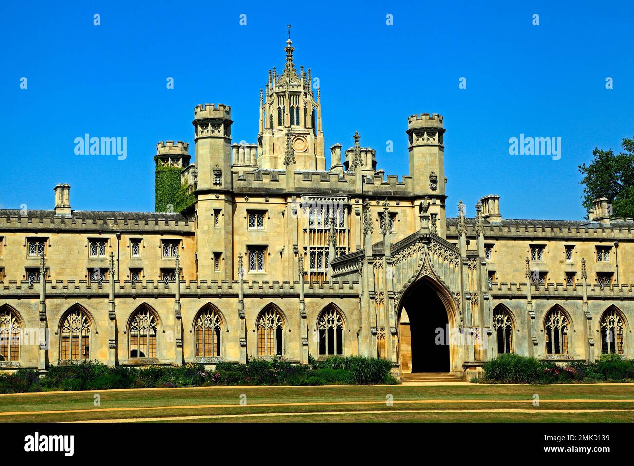 St. Johns College, Cambridge University, Cambridgeshire, England, UK Stock Photo