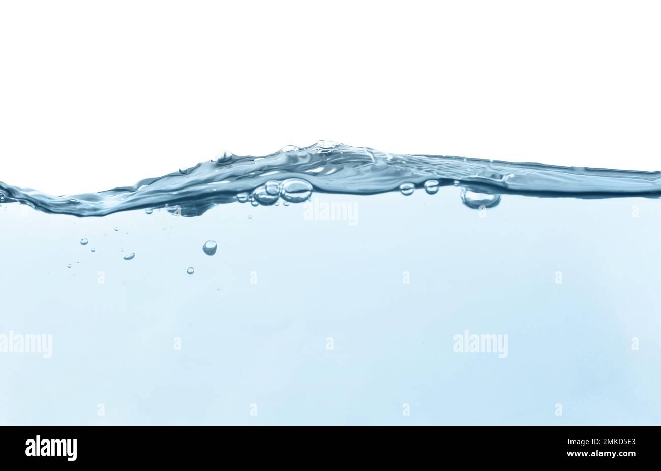 Beautiful clear water wave isolated on white Stock Photo - Alamy