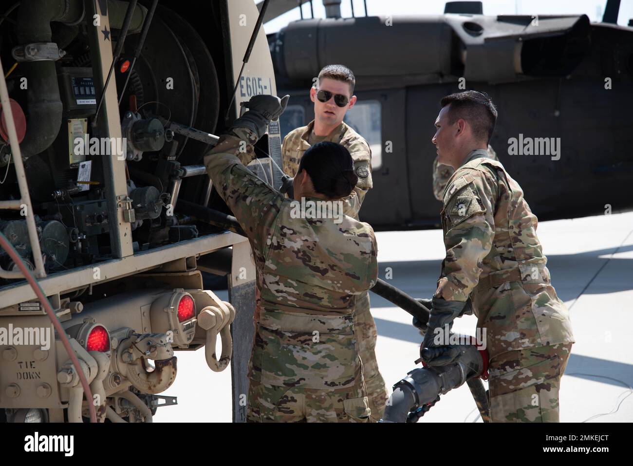 On Sept. 8, 2022, more than 200 service members across four major