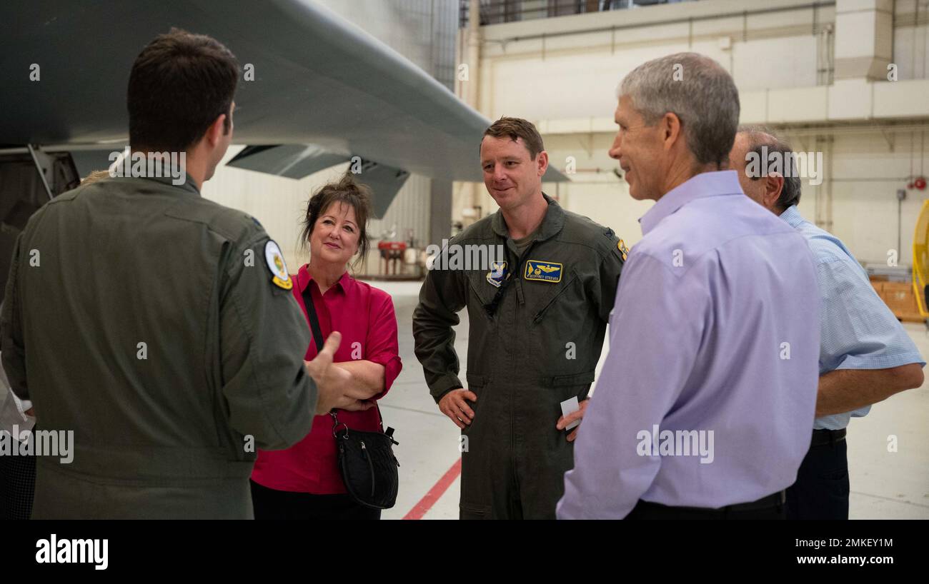Members with the Federal Aviation Administration received a tour of the
