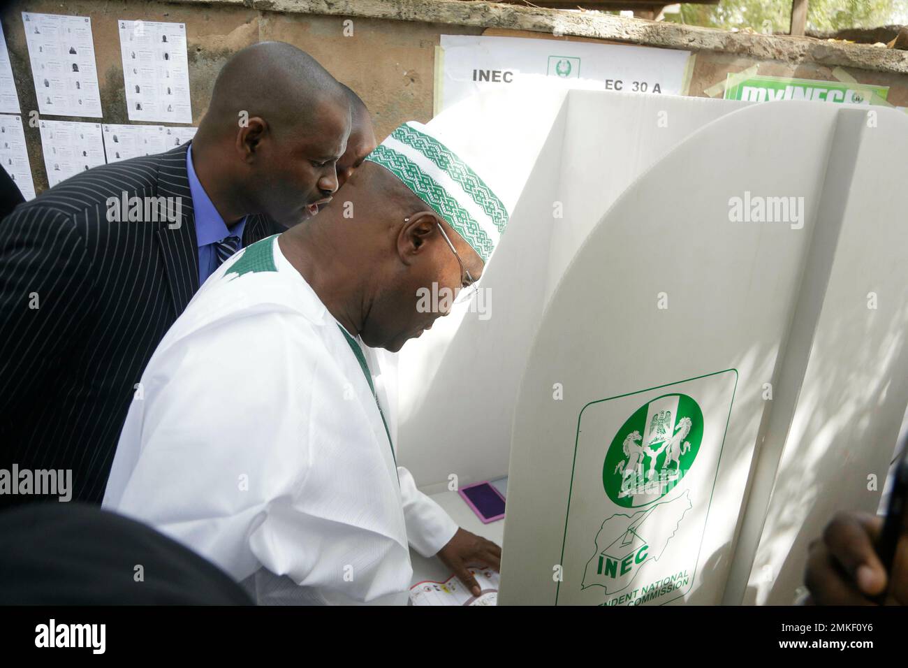 Leading opposition presidential candidate Atiku Abubakar 