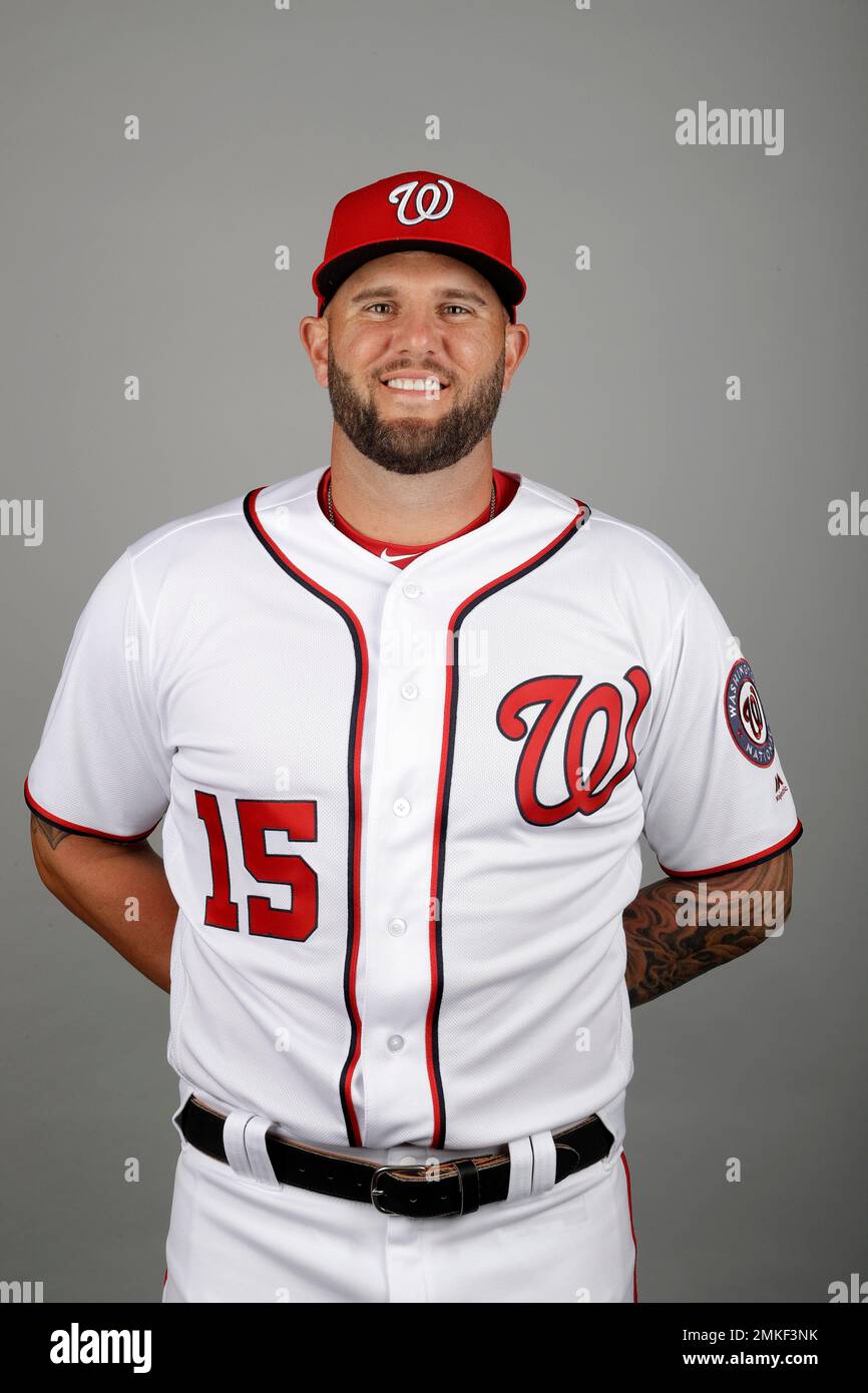 This is a 2019 photo of Matt Adams of the Washington Nationals