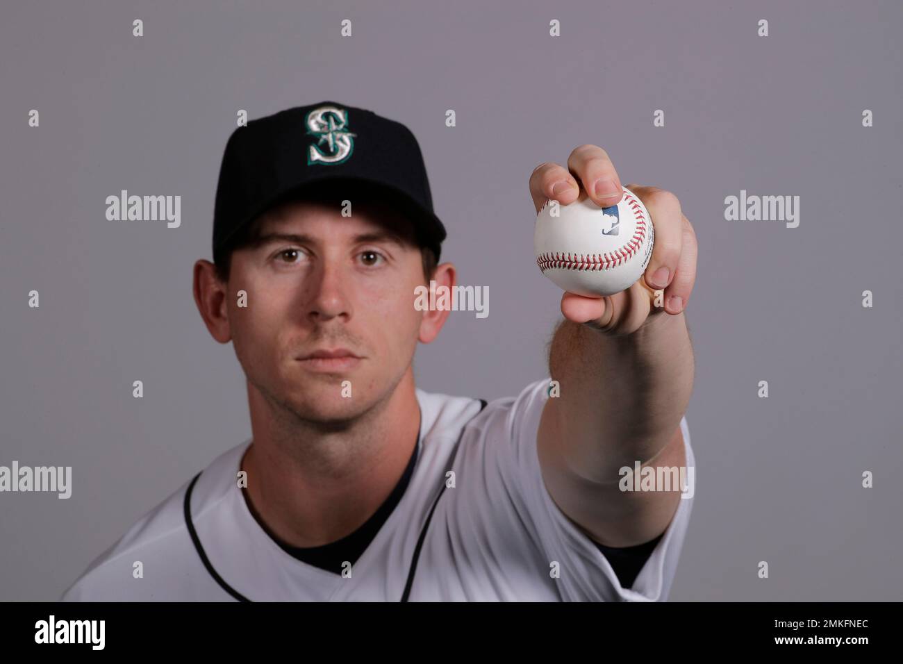 This is a 2019 photo of Zac Rosscup of the Seattle Mariners baseball
