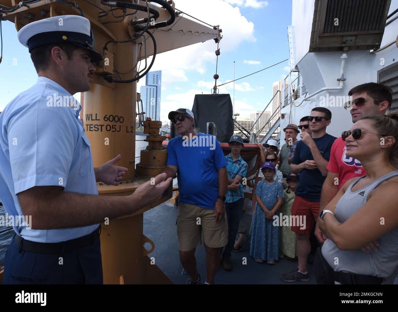 BALTIMORE (Sept. 9, 2022) U.S. Coast Guard Boatswain’s Mate 1st Class