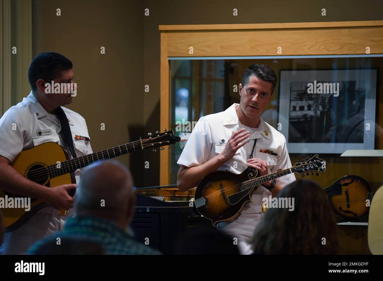 U.S. Navy Band Country Current fiddle and mandolin player Musician 1st ...
