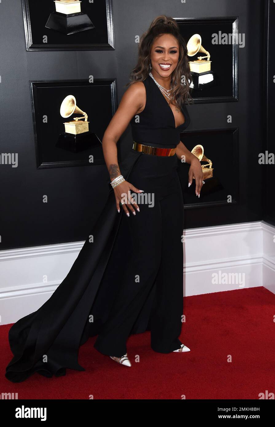 Eve arrives at the 61st annual Grammy Awards at the Staples Center on