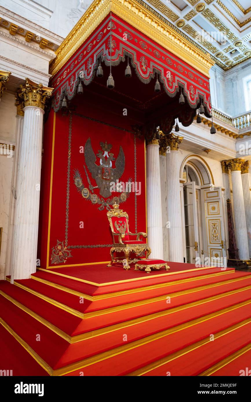 St Petersburg winter palace Stock Photo - Alamy