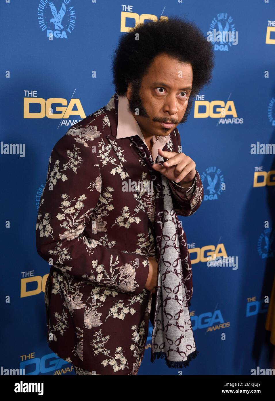 Boots Riley arrives at the 71st annual DGA Awards at the Ray Dolby