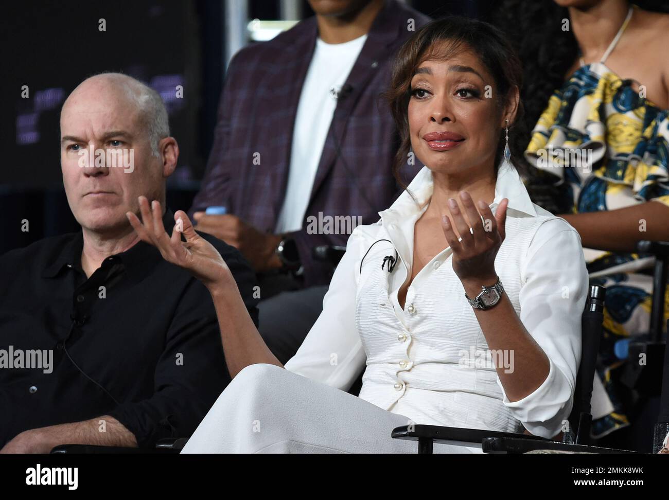 Executive producer/showrunner Daniel Arkin, left, and coexecutive
