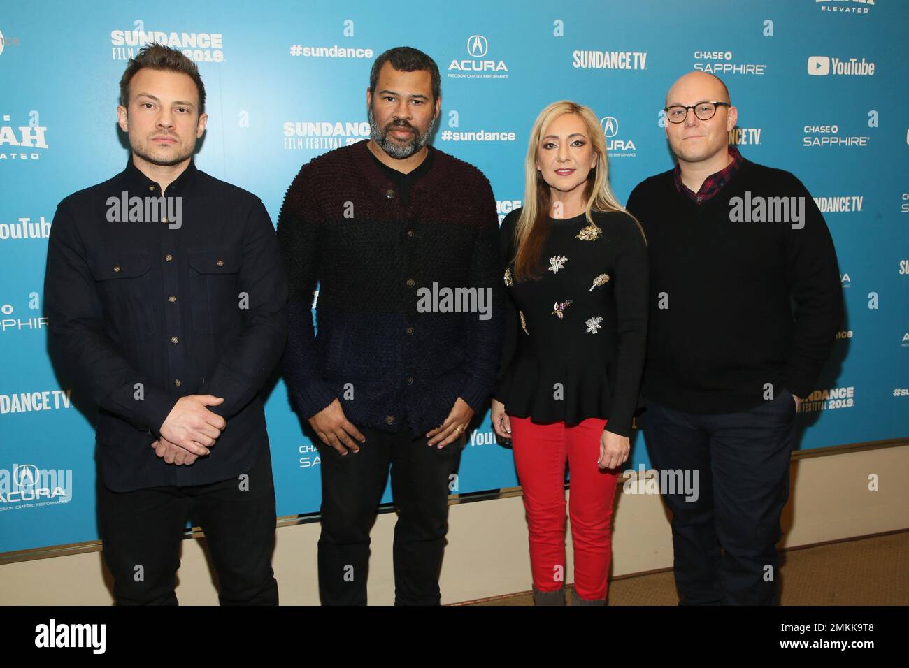 From left to right, director and executive producer Joshua Rofe ...