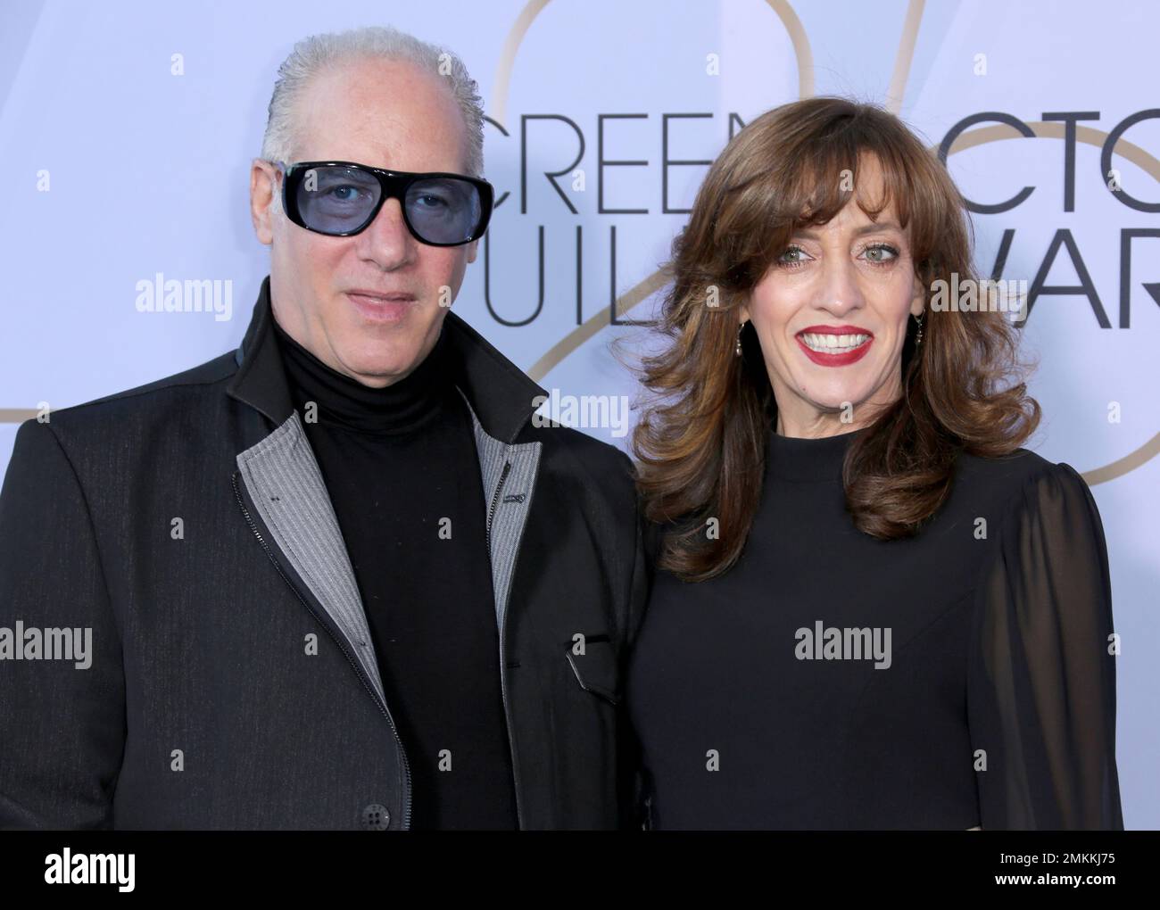Andrew Dice Clay, left and Eleanor J. Kerrigan arrive at the 25th