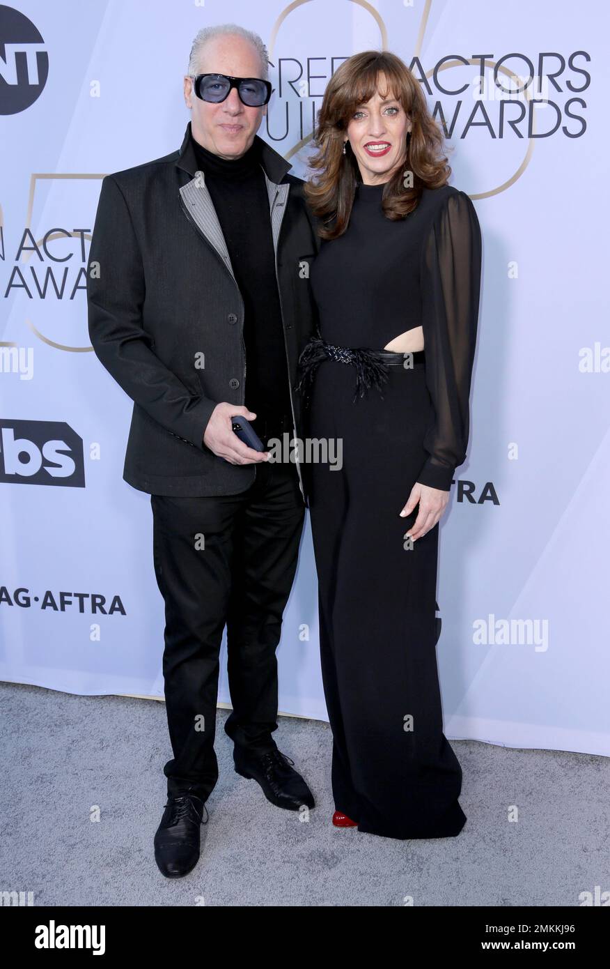 Andrew Dice Clay, left and Eleanor J. Kerrigan arrive at the 25th