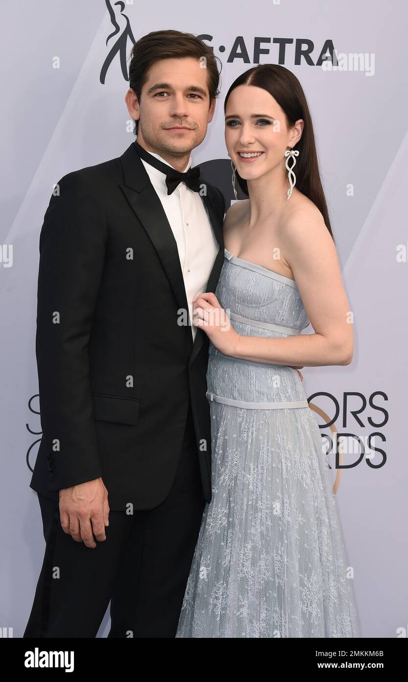 Jason Ralph Wife Jason Ralph, left, and Rachel Brosnahan arrive at the 25th annual ...