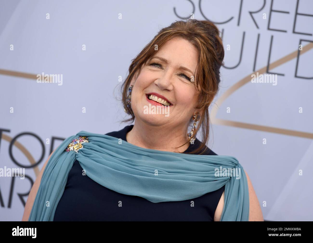 Ann Dowd arrives at the 25th annual Screen Actors Guild Awards at the