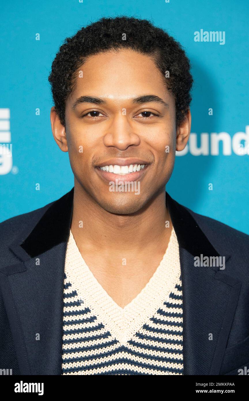 Actor Kelvin Harrison Jr. poses at the premiere of "Luce" during the(05)