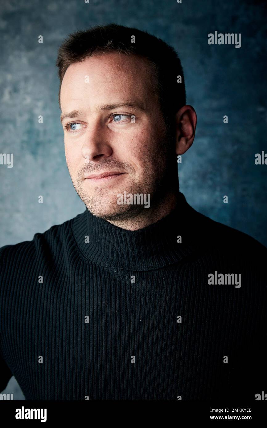 Armie Hammer poses for a portrait to promote the film "Wounds" at the
