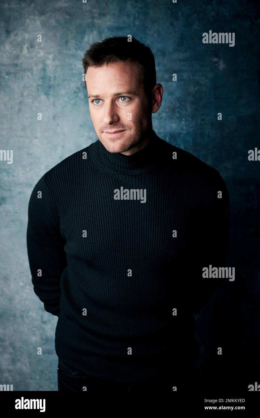 Armie Hammer poses for a portrait to promote the film "Wounds" at the